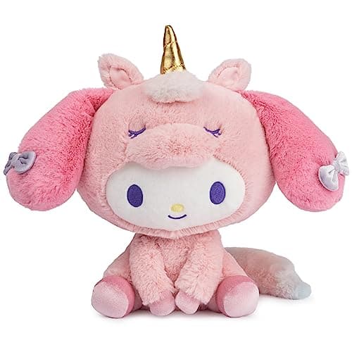 GUND Sanrio My Melody Unicorn Plush Toy Premium Stuffed Animal for Ages 1 and Up Pink 95