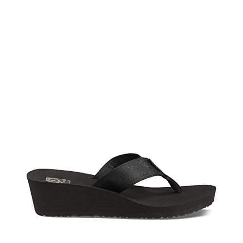 Teva Women's Mush Mandalyn Wedge 2-W,Motif Black,8 M US