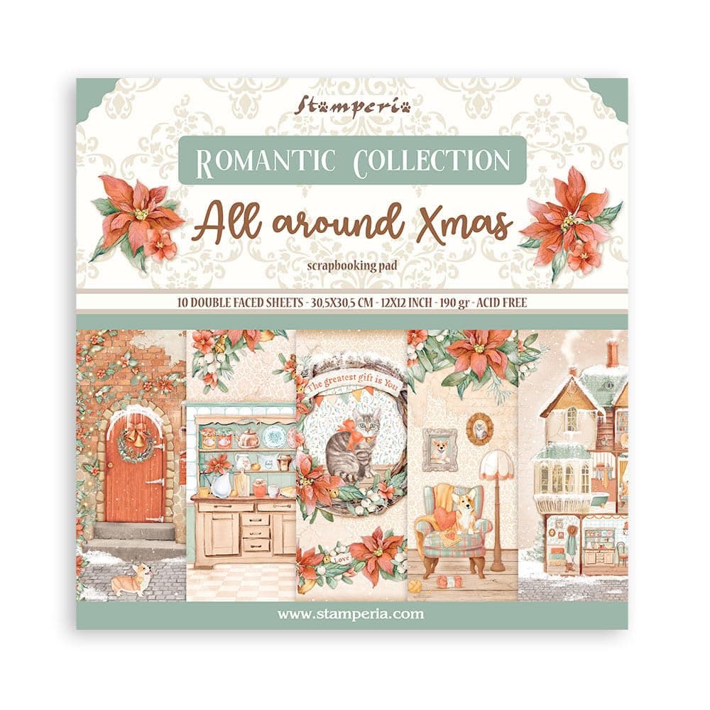 Stamperia All Around Christmas Paper Pack