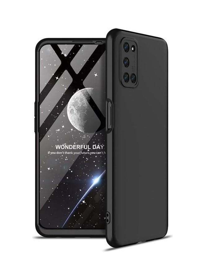 Case 360 Degree Full Protection 3 In 1 For Oppo A92A52 Black