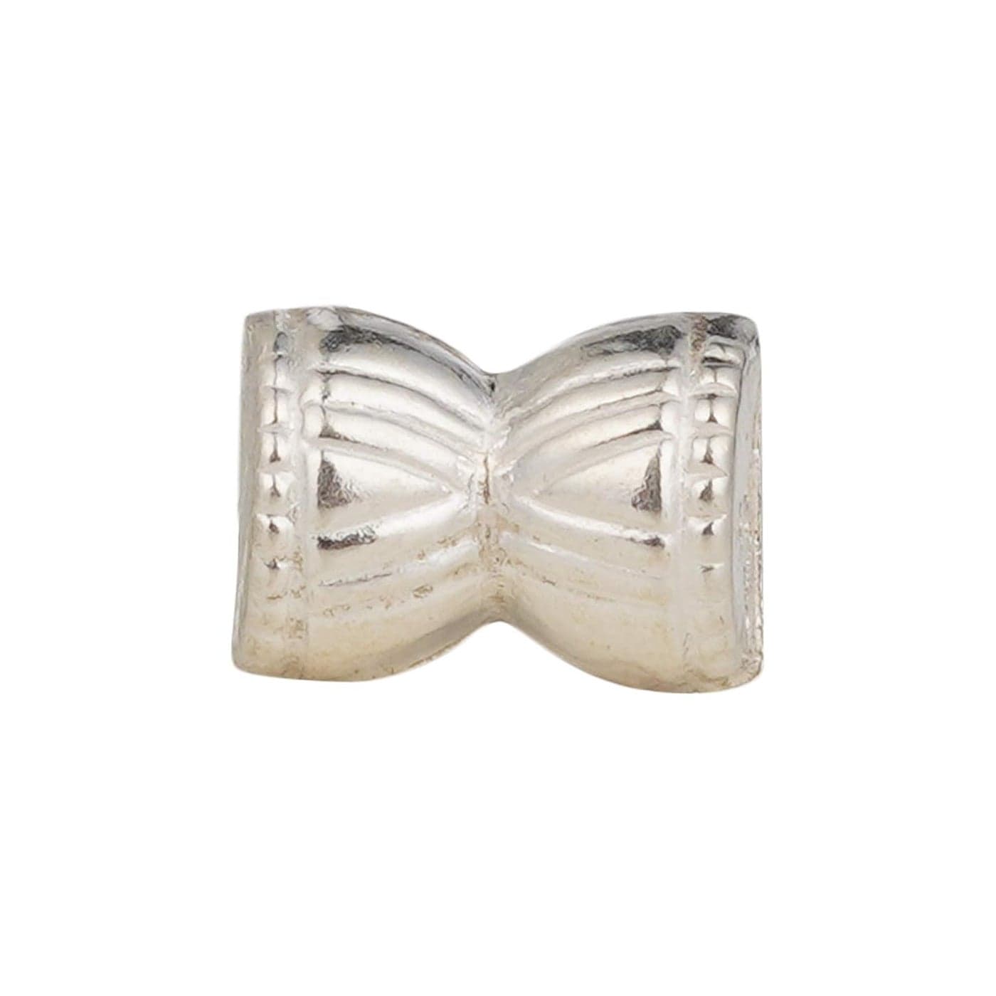 DHRUVS COLLECTION 925 Pure Silver Single Piece of ShivjiBholenath Dumroo for Pooja Home Temple Decoration Gifting Purpose