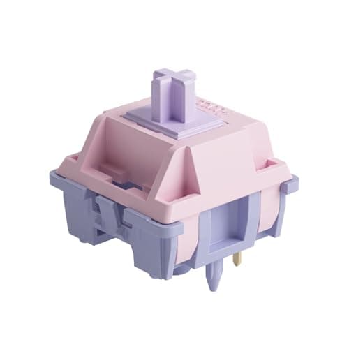 AKKO V3 Fairy Linear Silent Keyboard Switch for Mechanical Gaming Keyboard 5Pin 50gf Quiet PreLubed Switches with Standard MX Structure 45pcs