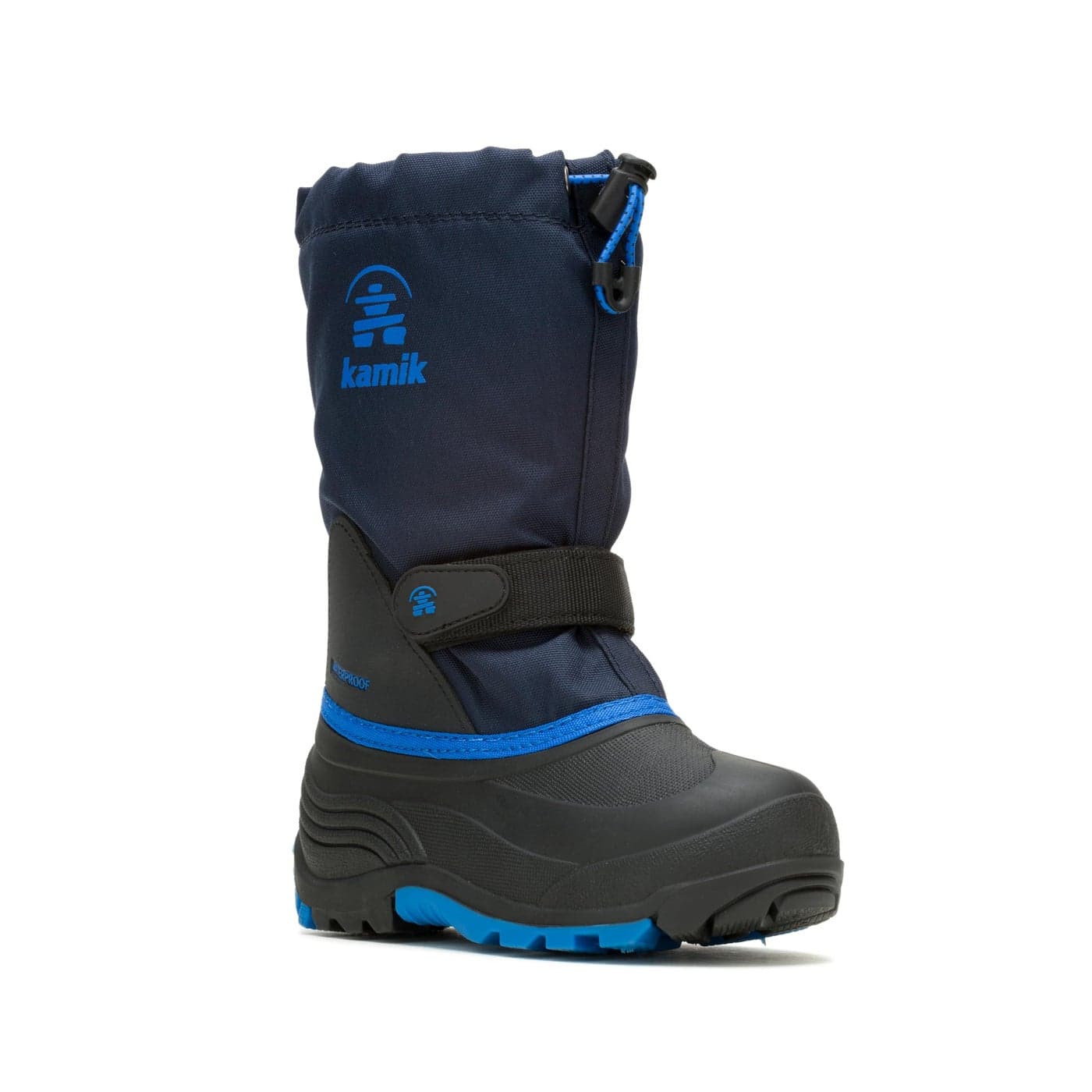 Kamik Kids Waterbug 5 Waterproof Winter BootsNavyBlue13