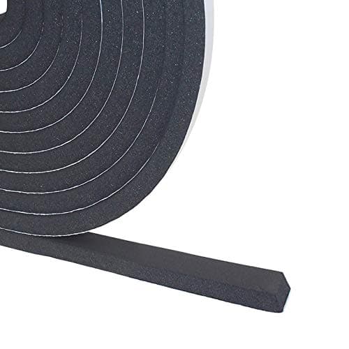 DGSL Foam Insulation Tape, 1/2In x 3/8In x 16.5Ft Weather Stripping Door Seal Strip for Doors and Windows,Sliding Door,Sound Proof Soundproofing Door Seal,Weatherstrip,Air Conditioning Seal Strip