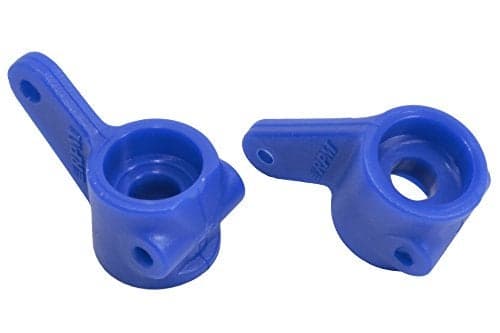 RPM 80375 Front Bearing Carriers for Slash 2WD Nitro Slash ERustler and EStampede 2WD Blue