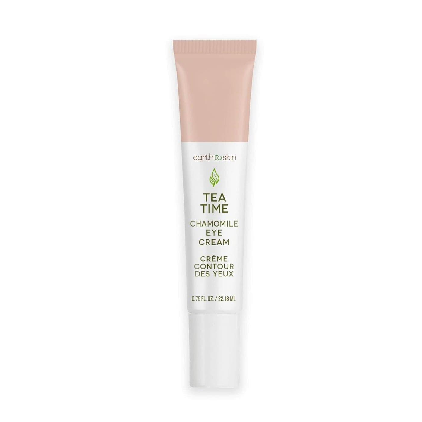 Earth To Skin Tea Time Chamomile AntiAging Eye Cream with Vitamin E and Vitamin C Helps Repair Revitalize 075 Fl Oz