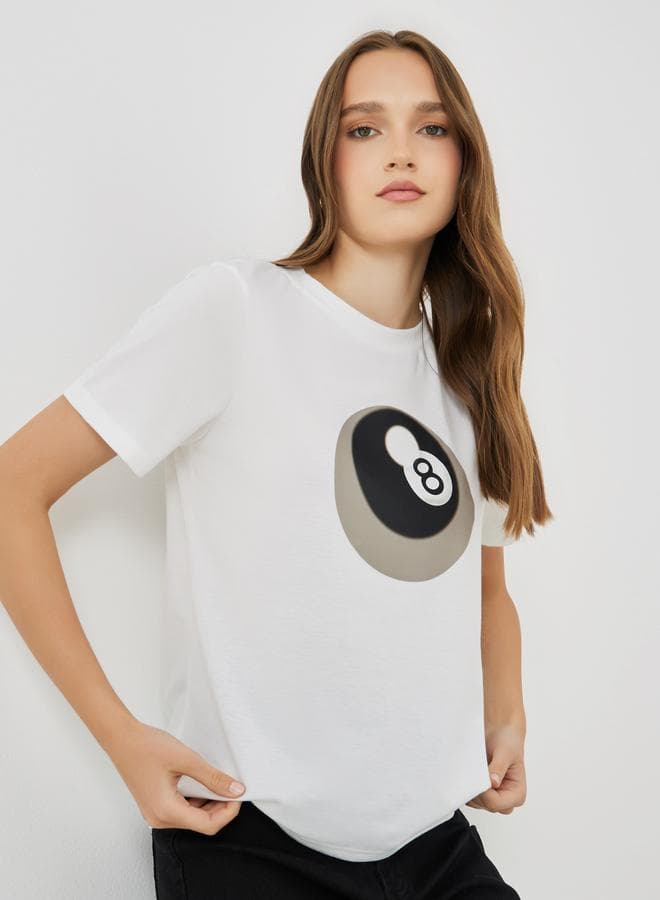 Take Two Graphic Print Regular Fit T-Shirt — XL