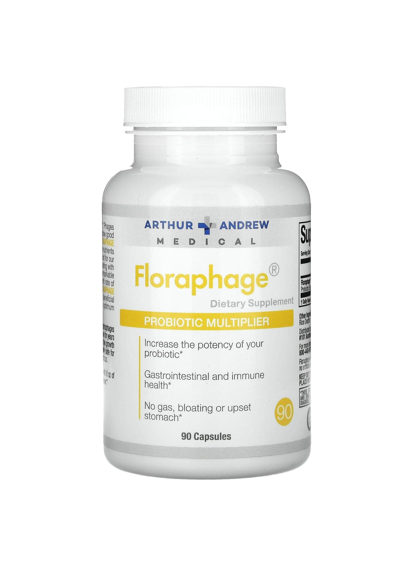 Floraphage, Probiotic Multiplier, 1,000,000 PFUs, 90 Capsules