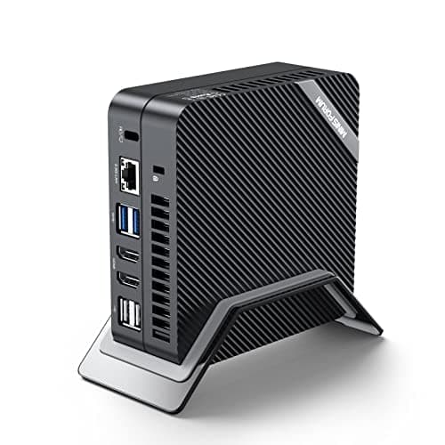 MINISFORUM Venus Series UM773 Lite Mini PC AMD Ryzen 7 7735HS Desktop Computer, DDR5-4800 32GB 512GB PCIe4.0 SSD, 2.5Gbps LAN, 2X4K HDMI, 1X8K USB4 Output, Radeon 680M Graphics Micro PC