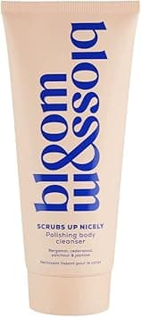 Bloom and Blossom Scrubs Up Nicely Polishing body cleanser natural exfoliating body scrub with salicylic acid
