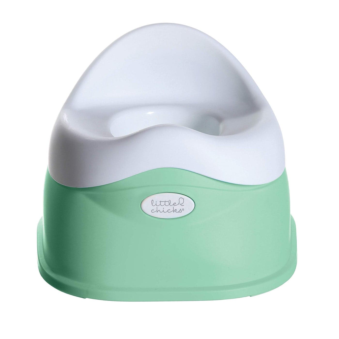 Little Chicks EasyClean Toddler Toilet Training Potty Chair with Builtin Splash Guard SlipResistant Base and Removable Bowl Perfect Size Kids Potty for Toddlers 18 Months Above
