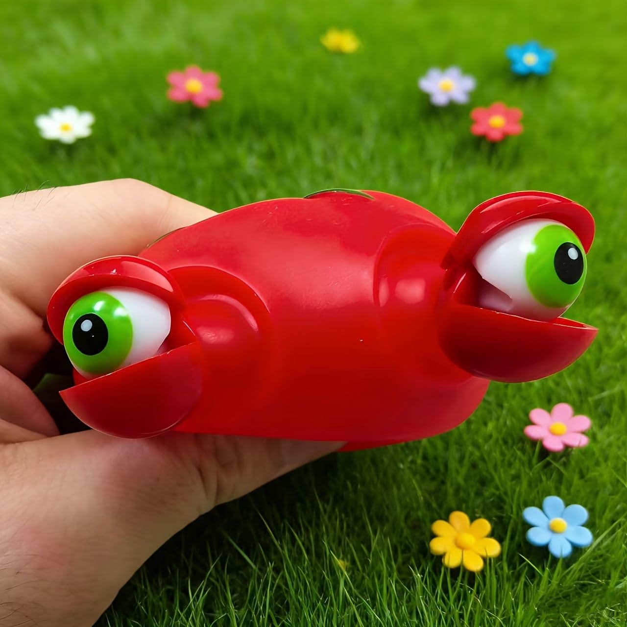 Squeeze Tomato Toy - Funny Pinch Stress Reliever for Desk Boredom