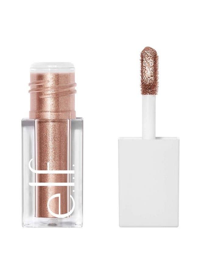 Liquid Metallic Eyeshadow, Quick-Drying, Long-Lasting, Gel-Based Formula For One-Swipe Pigmented Coverage, Vegan & Cruelty-Free, Comet