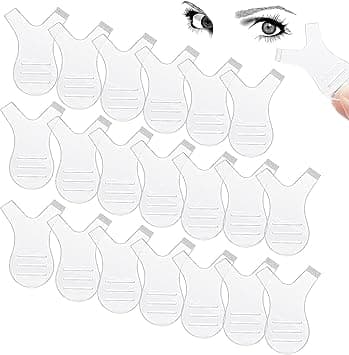 Molain Mini Y Shape Eyelash Brush 50 PiecesSilicone Grafting Eyelash Lift Brush for Lash Perm Eyelash Extension Cleanup Supplies