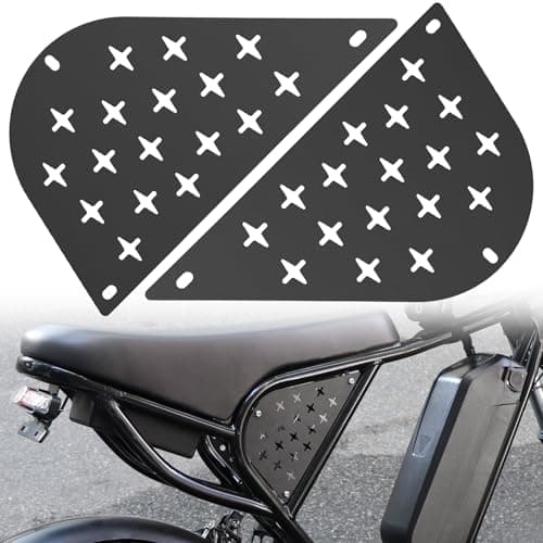 YIBEICO Upgraded Fender Set for Ridstar Q20/ YVY E-Bike, 2-Piece Heavy-Duty Motorcycle Style Mud Guard with Shock Absorption, Easy Installation, Accessoires for Ridstar Q20