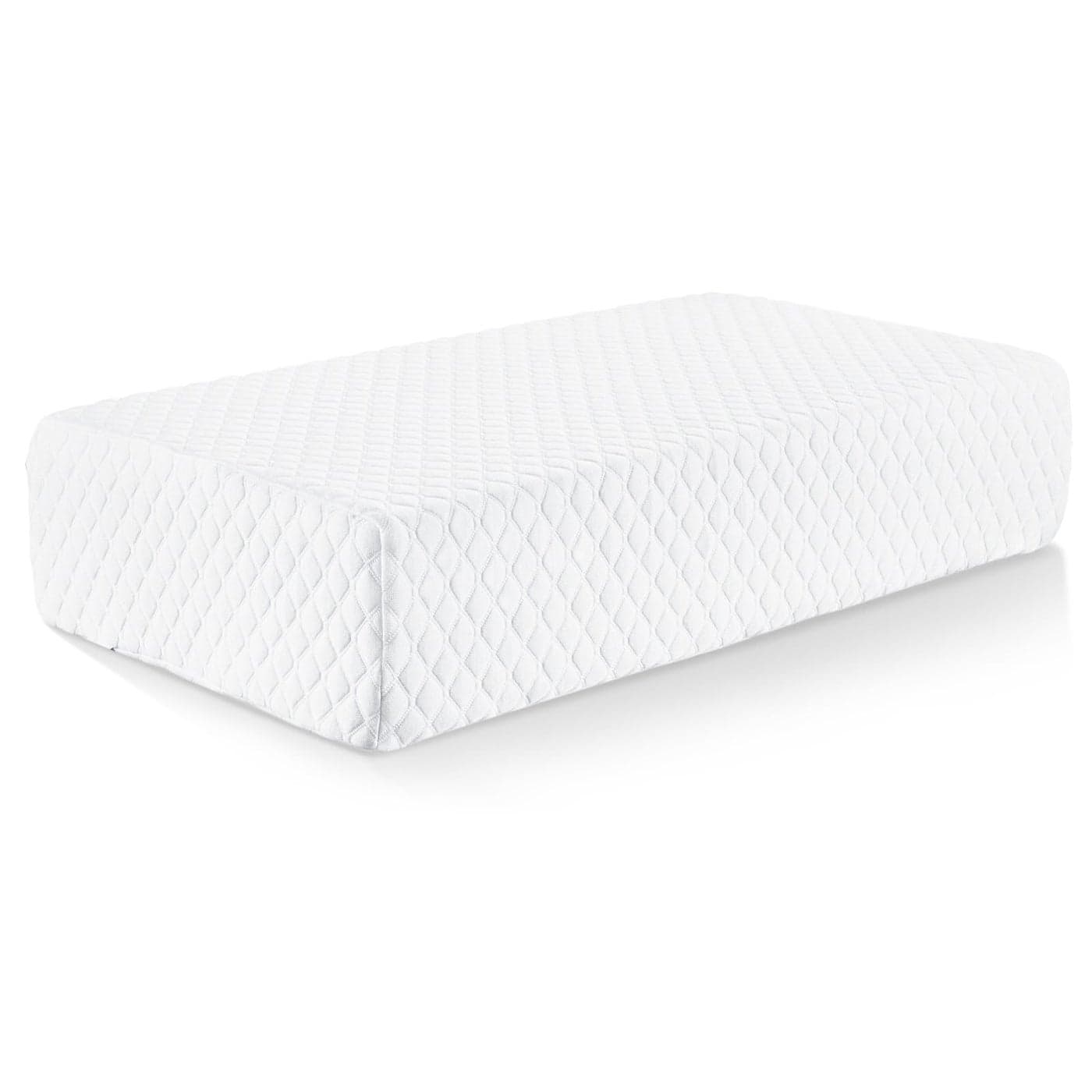 TOPPURE Pillowcase for Cube Pillow 24x12x5 White