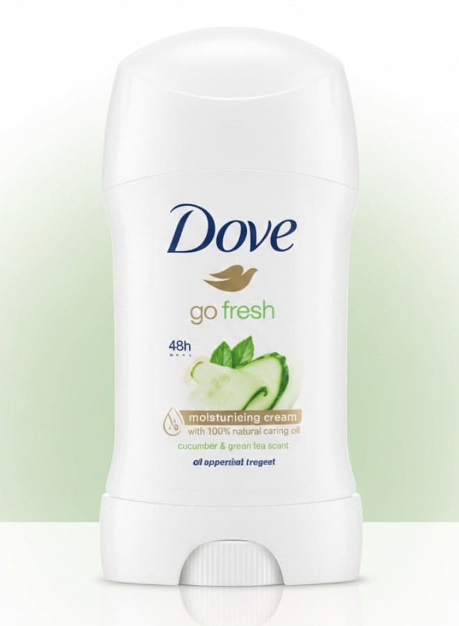 Go Fresh Solid Antiperspirant Deo Stick White 40 g Long Lasting Freshness Sweat Protection Gentle Skin Care