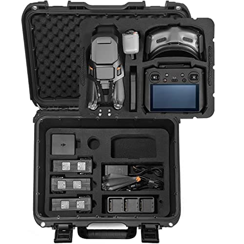 Lekufee Waterproof Carrying Case for Mavic 3 ProClassicCombo DJI RC ProRC 2N1N2Goggles 23IntegraMotion 23 Accessories Case Only