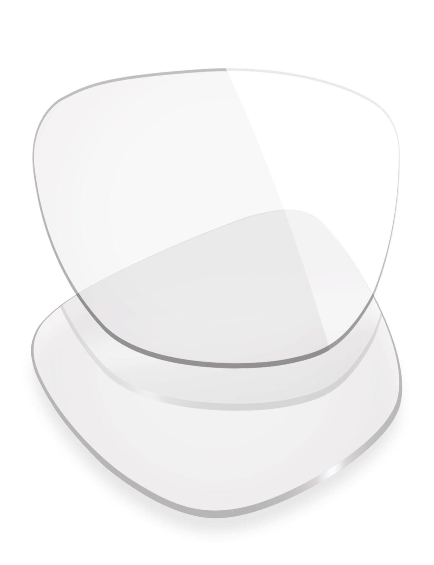 Mryok UV400 Replacement Lenses Compatible with Ray-Ban Meta Wayfarer RW4008 53mm - HD Clear