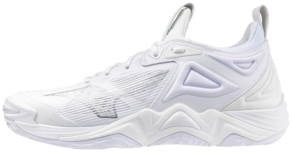 Mizuno Wave Momentum 3 Womens Volleyball Shoe WhiteSilver 95
