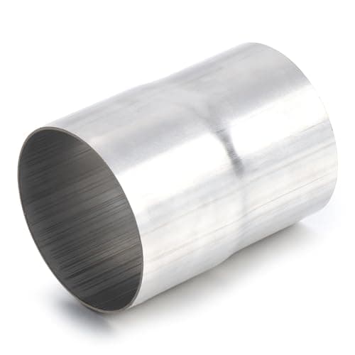 AKARCK Exhaust Adapter Connector 3 ID to 3 OD Exhaust Pipe Reducer 4 Overall Length 304 Stainless Steel