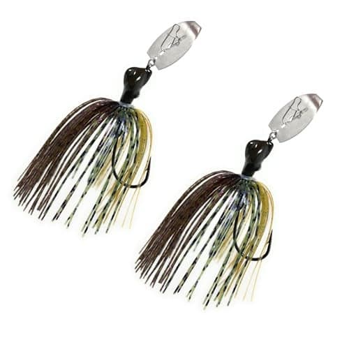 Reaction Tackle Breaker Blade Jig - 1/4oz - Black Blue