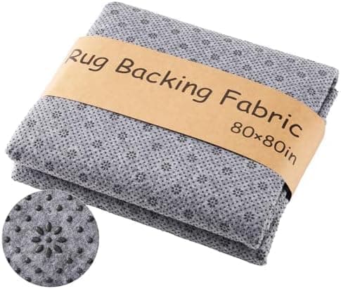 BESGEER 80 80 RugBackingAntislipTuftingCloth 2mm Thick More WearResistant TearResistant Durable Perfect for Carpets Rug Tufting Gun Cushion Punch Needle Rug