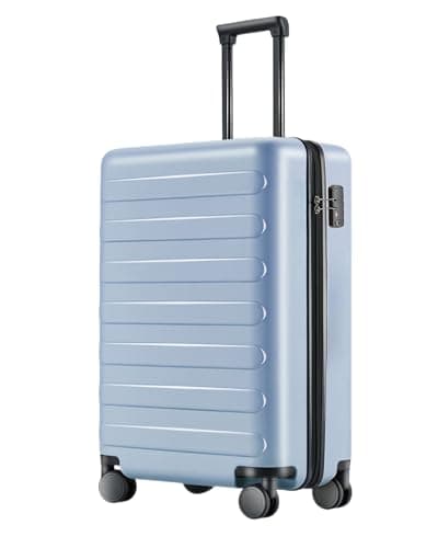 NINETYGO Carry On Luggage 22x14x9 Airline Approved, 20 Inch Luggage with Smooth Spinner Wheels, Lightweight, Hard Shell PC Suitcase Carry-On, Travel Luggage, TSA Approved (Shadow, Rhine Basic)