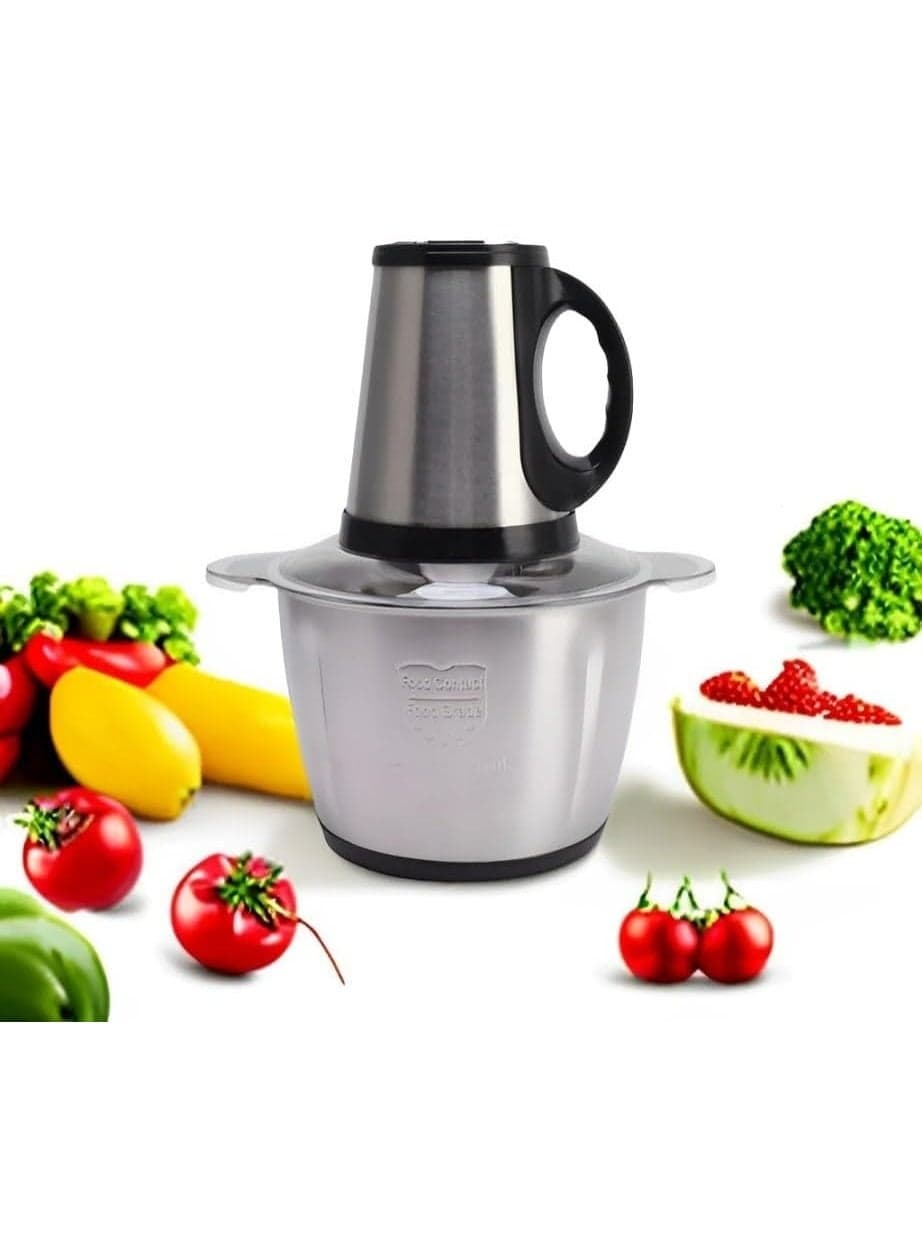 3.8L multi function electric taiwan stainless garlic household, mincer pate motorized food chopper meat grinder