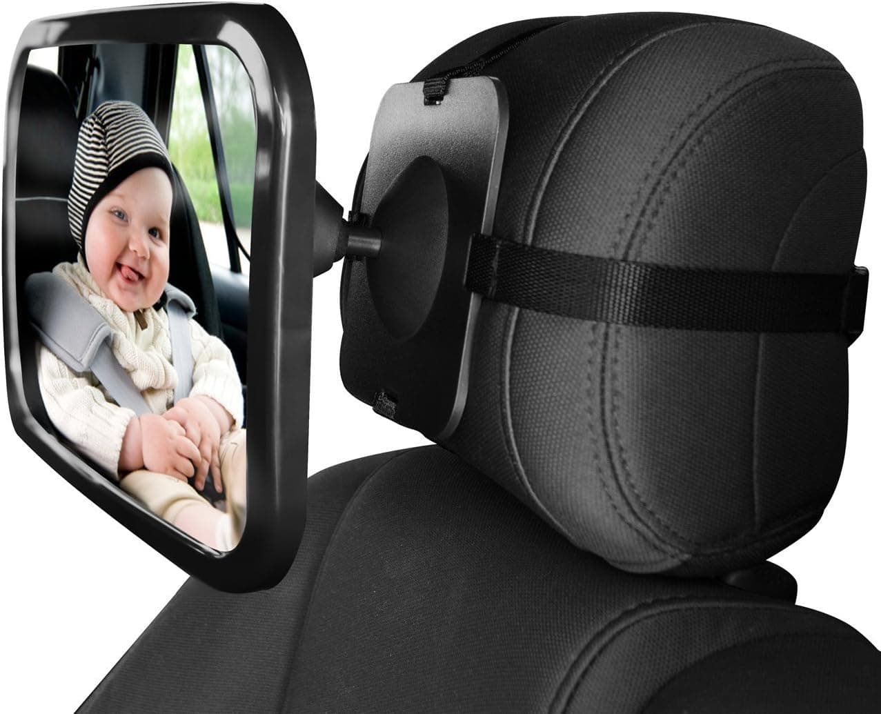 Infant Car Seats Rear View MirrorBaby Car Mirror for Rear Facing SeatNewborn Essentials Registry Must Haves Baby Items Accessories