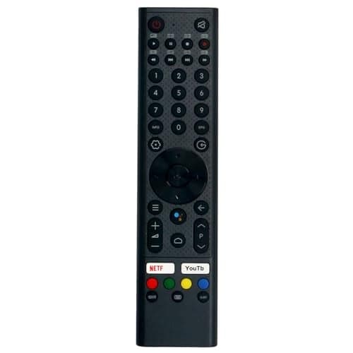 Voice Replacement Remote Control Applicable for SANSUI Smart UHD TV ES50S1A ES55S1A ES43S1A