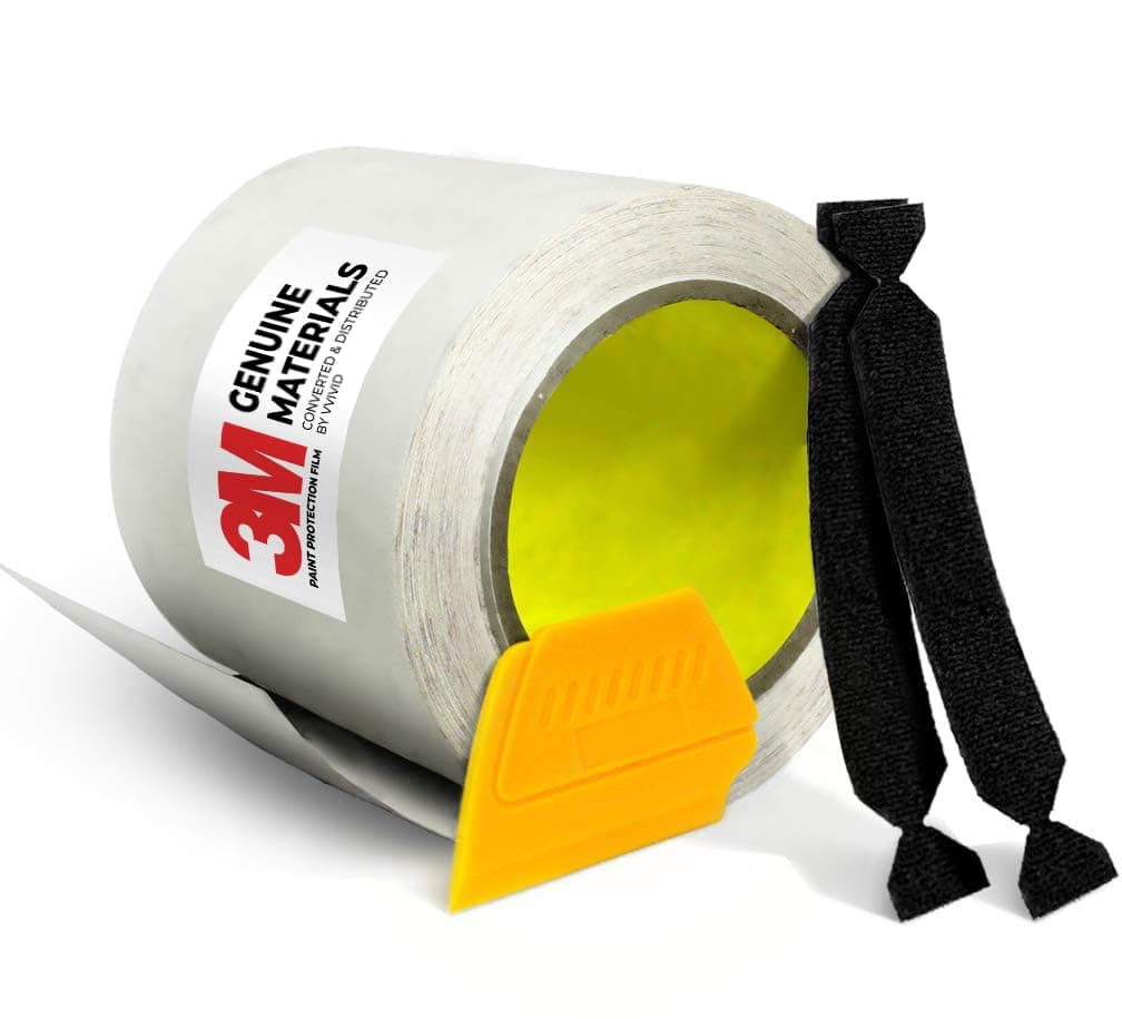 3M Clear Paint Protection Vinyl Film 6 Inch Wide Choose Your Size Including Tools 6 Inch x 48 Inch