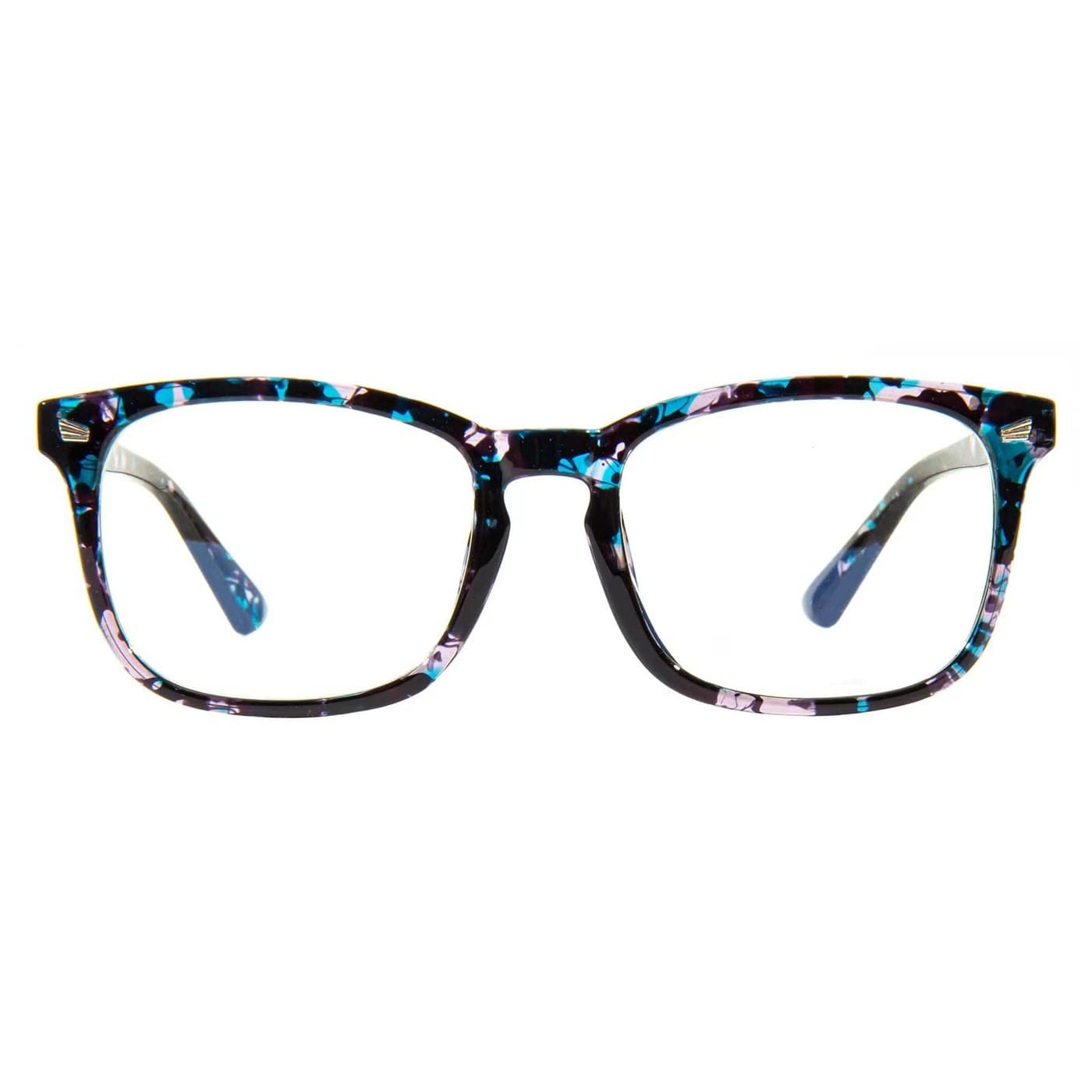 MAXJULI Blue Light Blocking GlassesComputer ReadingGamingTVPhones Glasses for Women MenGreenBlack Tortoise