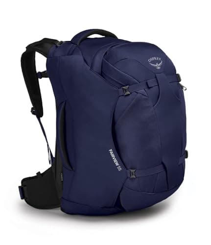 Osprey Fairview 55L Women's Travel Backpack, Winter Night Blue