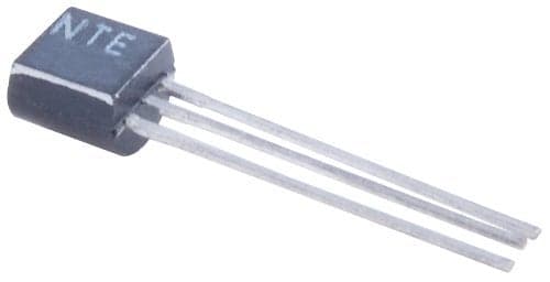 NTE Electronics NTE5402 Silicon Controlled Rectifier, TO92 Plastic Package, 0.8 Amp Sensitive Gate, 200µA DC Gate-Trigger Current, 100V Repetitive Peak Reverse/Off-State Voltage