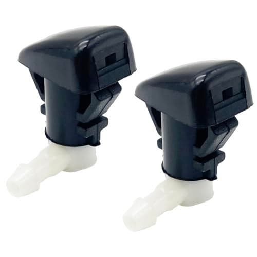 Cheriezing 2Pcs Windshield Washer Nozzles Wiper Spray Kit Compatible with 2013-2016 Dart # 68081370AB