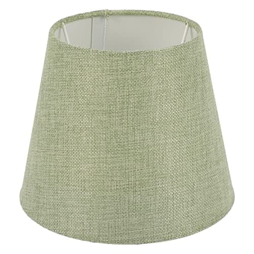 NUOBESTY 1pc Drum Lamp Shades E14 Lampshade for Table Lamps Floor Lampshades Replacement Light Cover for Home Decorations (Green)
