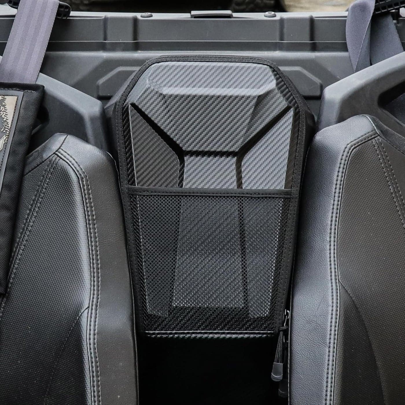 RERPRO UTV Cab Pack Center Seat Storage Bag for Polaris PRO XP XP 4 LE (2020-2023) - Carbon