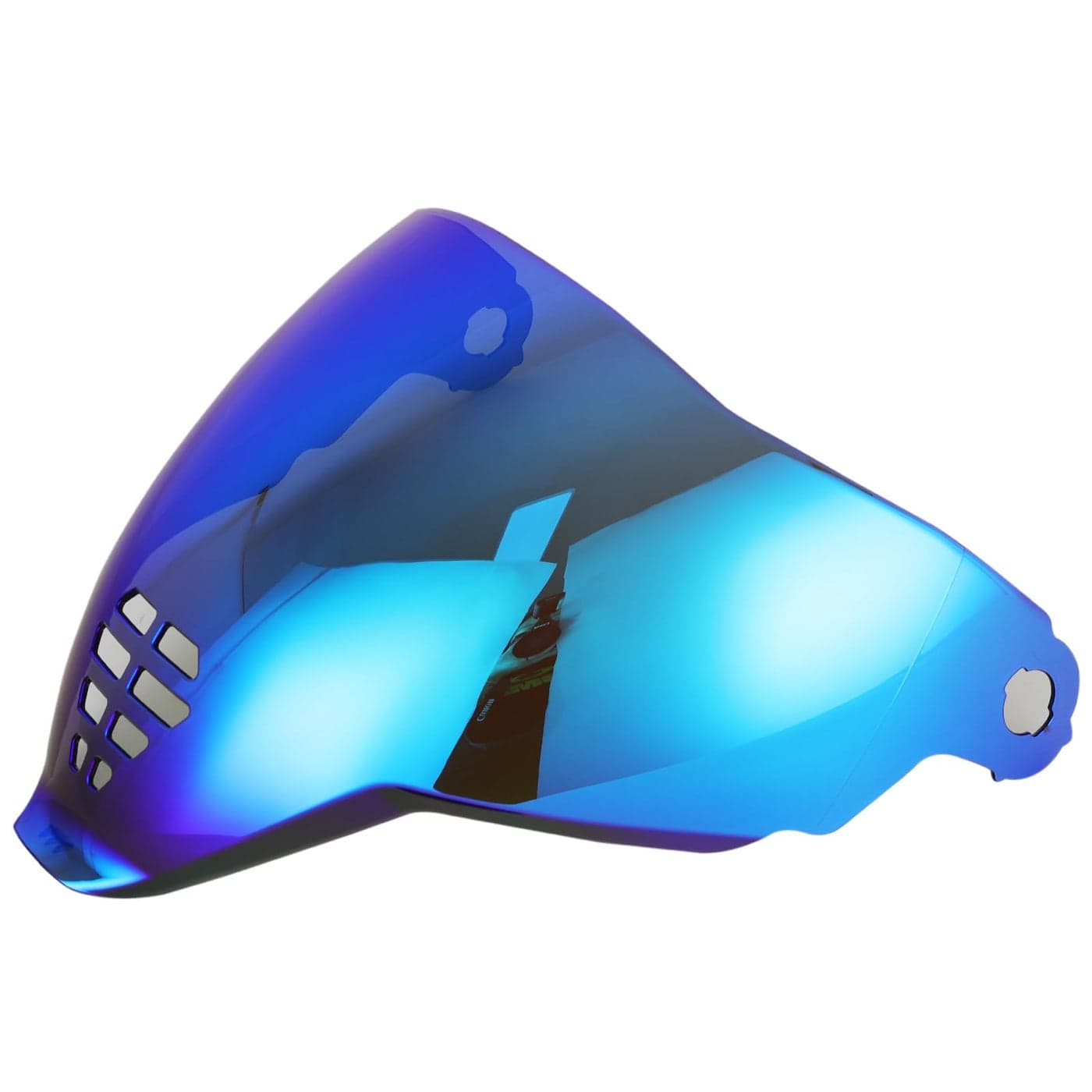 Soman Airflite Visor Face Shield Replacement IC06 Visors Shield Compatible with IC06 Airflite UV Protection Smoke Revo Blue