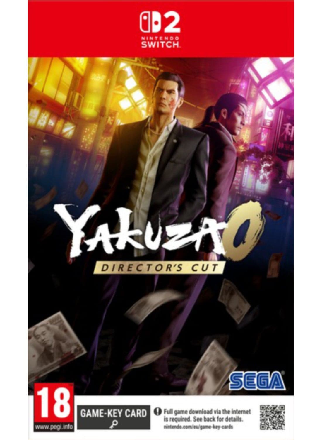 Yakuza Zero Director’s Cut Switch 2 ( Game Key Card) - nintendo_switch