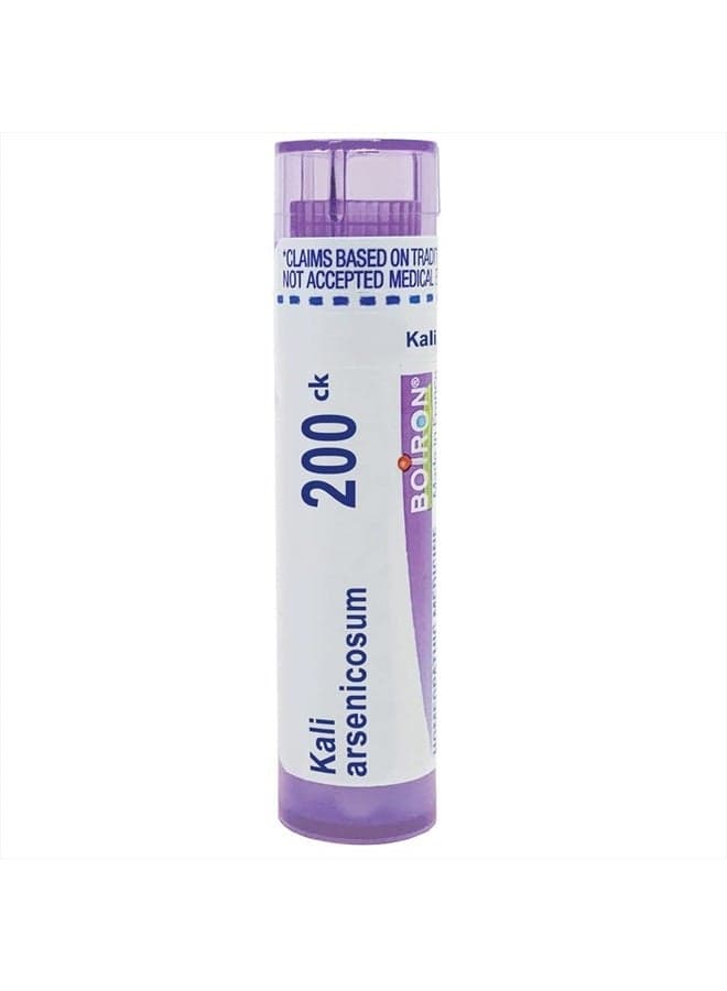 Kali Arsenicosum 200Ck for Dry Skin Rash with Itching Worsened by Heat - 80 Pellets