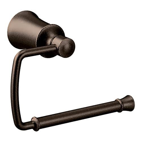 Moen Dartmoor Oil Rubbed Bronze Single Post Toilet Paper Holder YB2108ORB