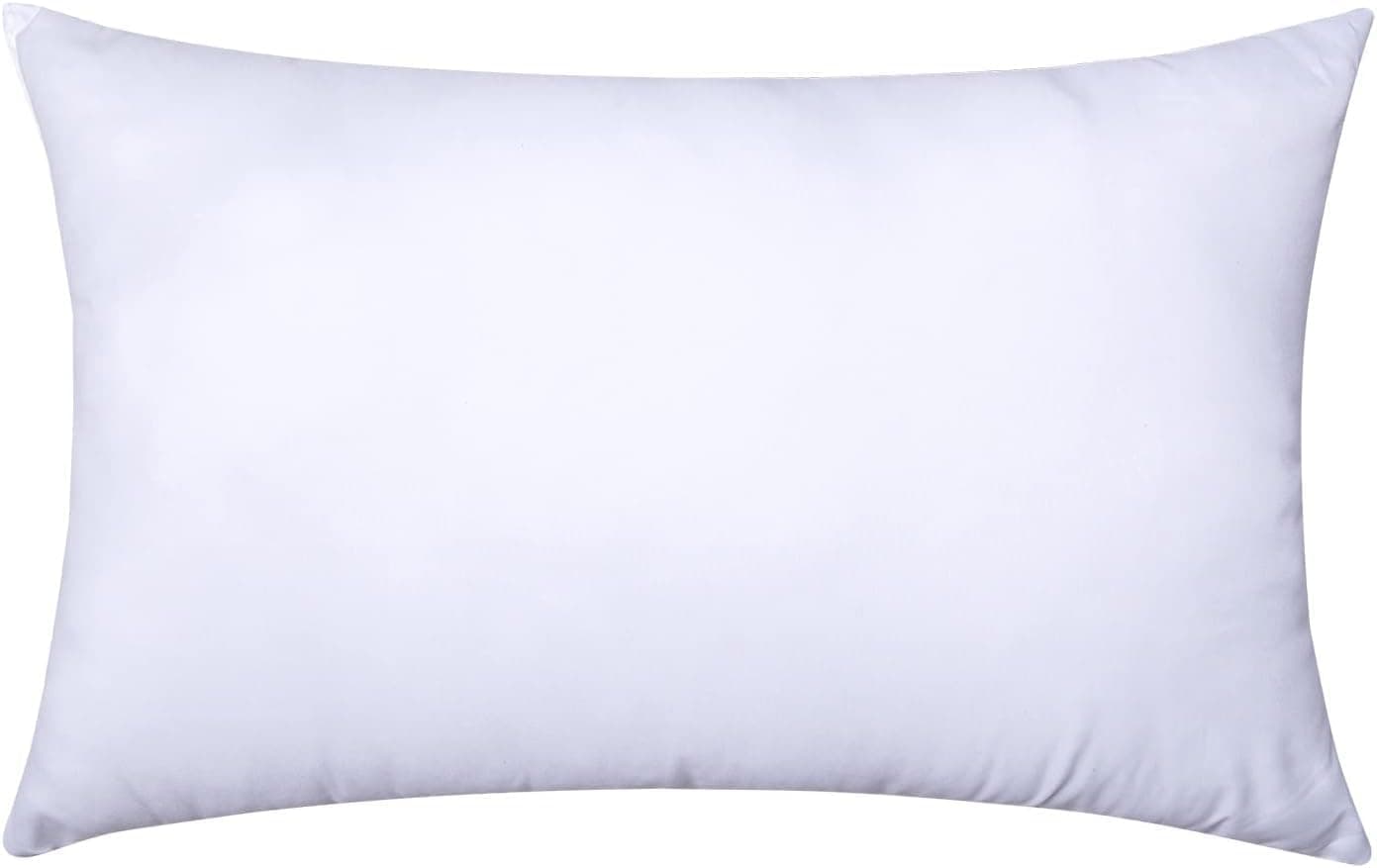 MIULEE Cushion Inserts 30cm x 50cm Throw Pillow Insert for SofaBed Decorative Cushion Inner Pads White Cushion Filler Rectangle Pillow Stuffer 12 x 20 Cushion Insert