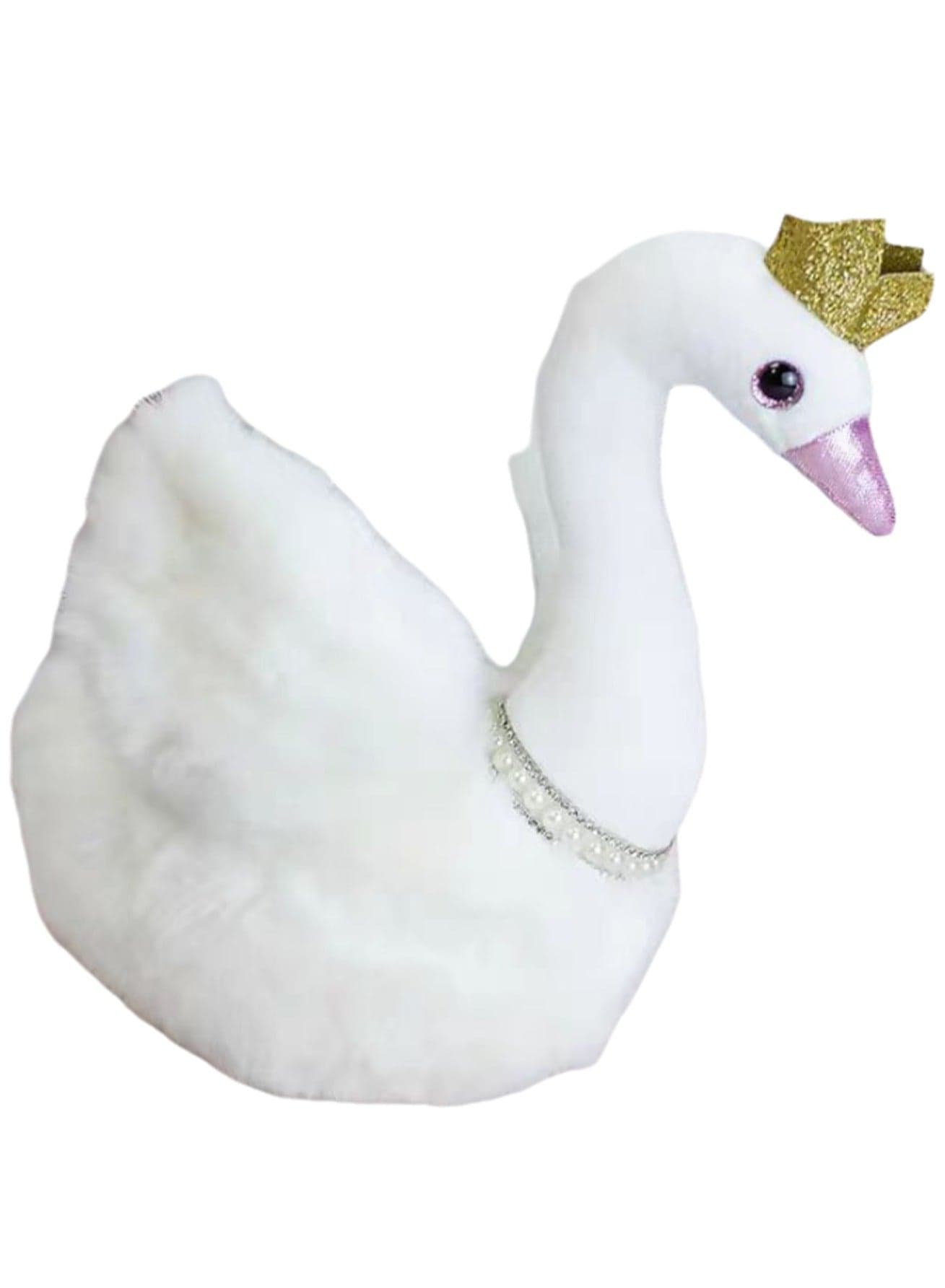 28 CM Simulation swan Plush Toy Soft Stuffed Cute Animal Doll For Girls And Boys All Ages Gift(Style 1)