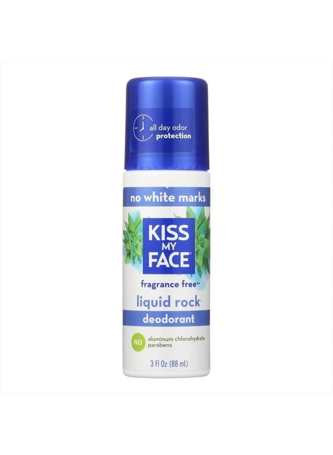 0990648 Deodorant Liquid Rock Roll-on Fragrance Free - 3 Fl Oz