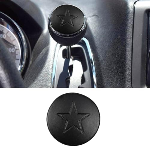 Xomzema Shift Shifter Knob Cap for Dodge Grand Caravan 20112020for Lancia Voyager 20112017for Chrysler Town and Country 20112016Gear Shift Knob Top Cover TrimAuto Interior Accessories