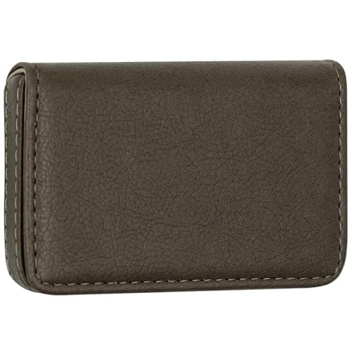 RFID Blocking Wallet - Minimalist Leather Business Credit Card Holder (A65-01)