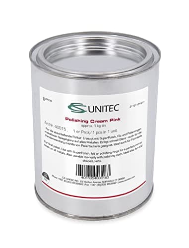 CS Unitec | 40015T PTX Pink Polishing Cream | Can 2.2lbs | Metal Buffer Polisher Machine Accessory for Grinder Tool