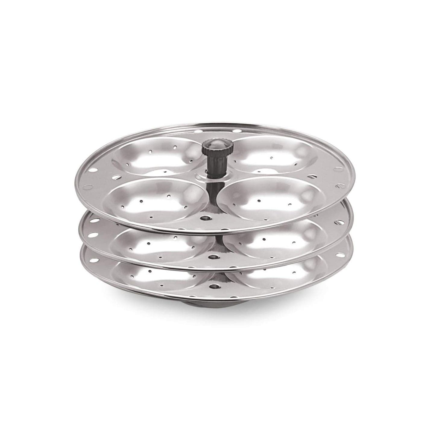 Dynore Stainless steel Idli standIdli maker 4x3 plates 12 Idli