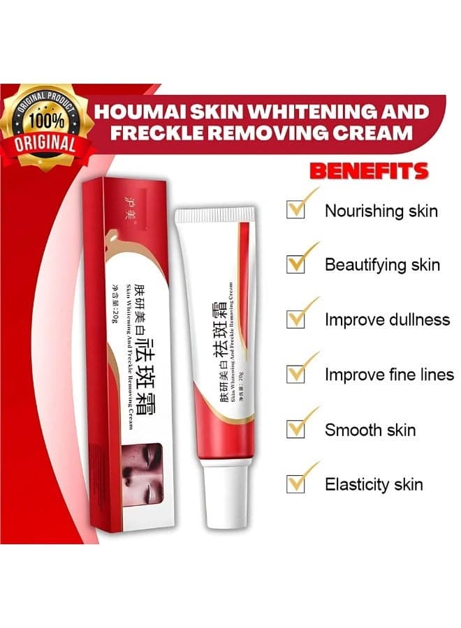 Houmai Radiance Boost Face Cream – Hydrating & Smoothing Formula 20g A beauty care essential created to support soft, refreshed-looking skin. Its lightweight formula blends easily, making it a convenient choice for maintaining a polished and well-cared-for appearance.